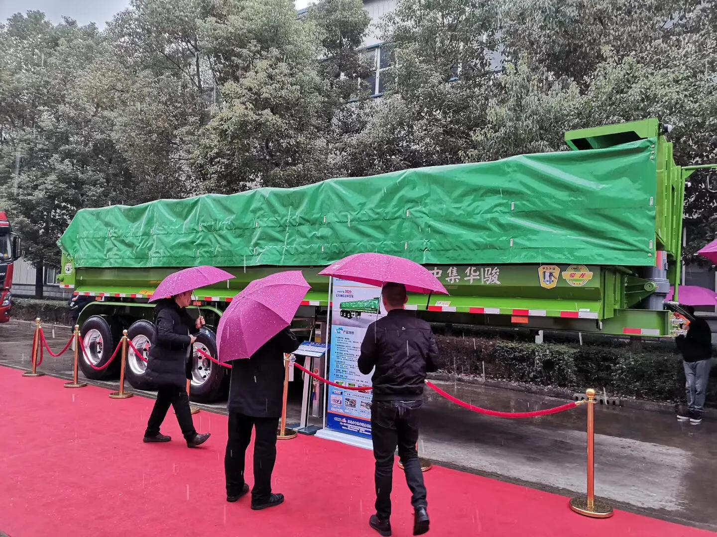 中集华骏轻量最新挂车,中集华骏轻量最新挂车，时代的进步与物流领域的革新先锋